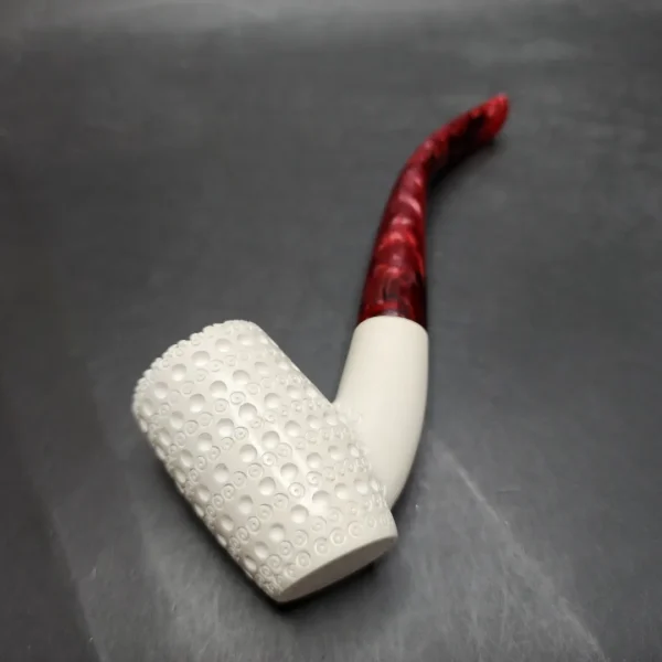 MBSD Meerschaum Bent Poker Block Meerschaum Pipe, Fitted Case [SOLD OUT] - Image 9