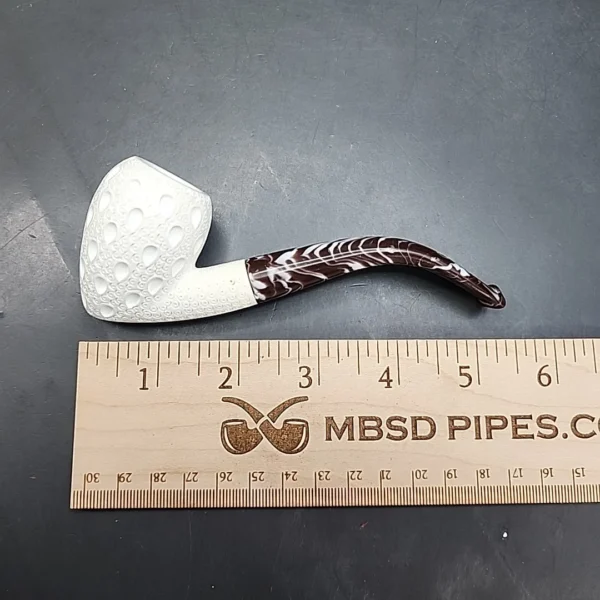 MBSD Meerschaum Acorn Block Meerschaum Pipe, Fitted Case [SOLD OUT] - Image 9