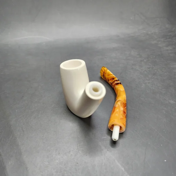 MBSD Meerschaum Oom Paul Block Meerschaum Pipe, Fitted Case [SOLD OUT] - Image 10
