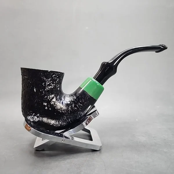 Peterson 2024 Saint Patrick's Day XL315, Sandblasted Calabash Briar Pipe, P-Lip [SOLD OUT] - Image 4