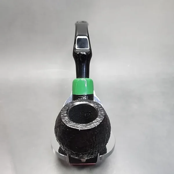 Peterson 2024 Saint Patrick's Day 303, Sandblasted Bent Apple Briar Pipe, P-Lip [SOLD OUT] - Image 5