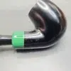 Peterson 2024 Saint Patrick's Day 307, Ebony Bent Billiard Briar Pipe, P-Lip - Image 10