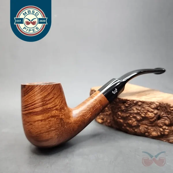 Viking Classic Smooth Bent Brandy Estate Briar Pipe, Unsmoked [SOLD OUT]