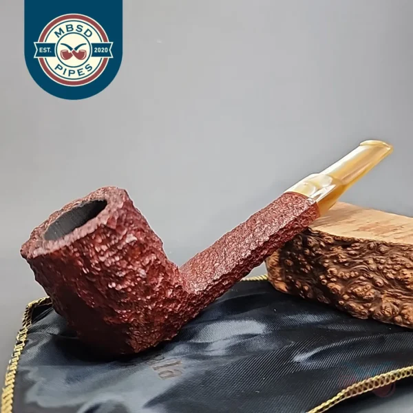 Savinelli Estella 815 EX Rusticated Canadian Estate Briar Pipe [SOLD OUT]