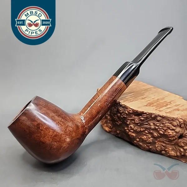 Roma Smooth Straight Brandy Estate Briar Pipe, Unsmoked [SOLD OUT]