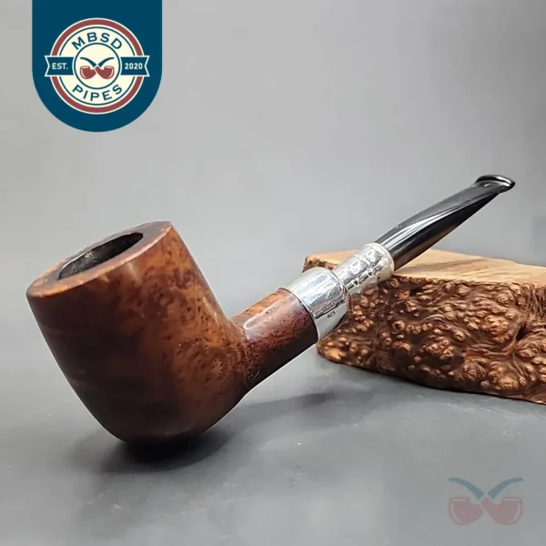 L. Wood (Les Wood, of Ferndown) Smooth Straight Billiard Spigot Estate Briar Pipe [SOLD OUT]