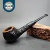 Baraccini Rusticated Straight Apple Estate Briar Pipe, Unsmoked [SOLD OUT]