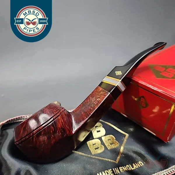 BBB Fiesta 420, Smooth Bent Bulldog Estate Briar Pipe, Unsmoked [SOLD OUT]