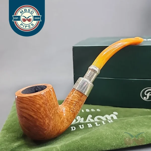 Peterson Amber Spigot 65, Smooth Bent Billiard Estate Briar Pipe, Unsmoked [SOLD OUT]
