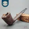 Primo Flammee Sand 1, Sandblasted Dublin Estate Briar Pipe, Italy [SOLD OUT]