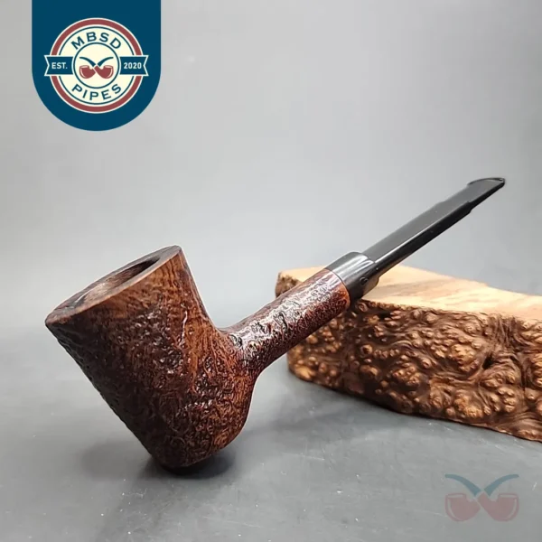 Charatans Make 281, Sandblasted Straight Dublin Estate Briar Pipe [SOLD OUT]