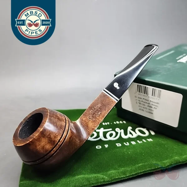 Peterson Dublin Filter 150, Smooth Bulldog Briar Pipe, 9mm [SOLD OUT]