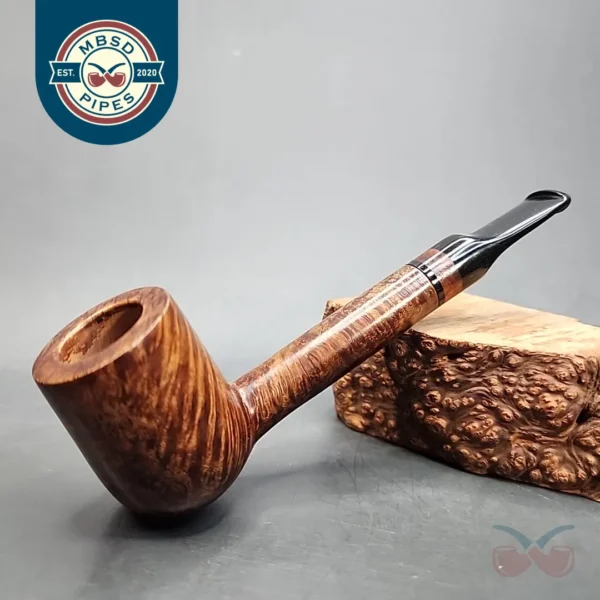 Karim Smooth Lovat Handmade Briar Pipe, New [SOLD OUT]