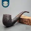 Ferndown Bark 3 Star, Les Wood Bent Billiard Estate Briar Pipe [SOLD OUT]