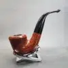 Clarence Mickles Smooth Bent Rhodesian Estate Briar Pipe, Handmade [SOLD OUT] - Image 3
