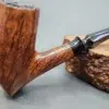 Pipe Dan by Celius,1966, Smooth Bent Pickaxe Estate Briar Pipe, Handmade, Danish Estates - Image 3