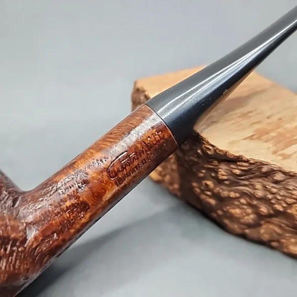 Custombilt Partially Rusticated Straight Pot Estate Briar Pipe [SOLD OUT] - Image 3