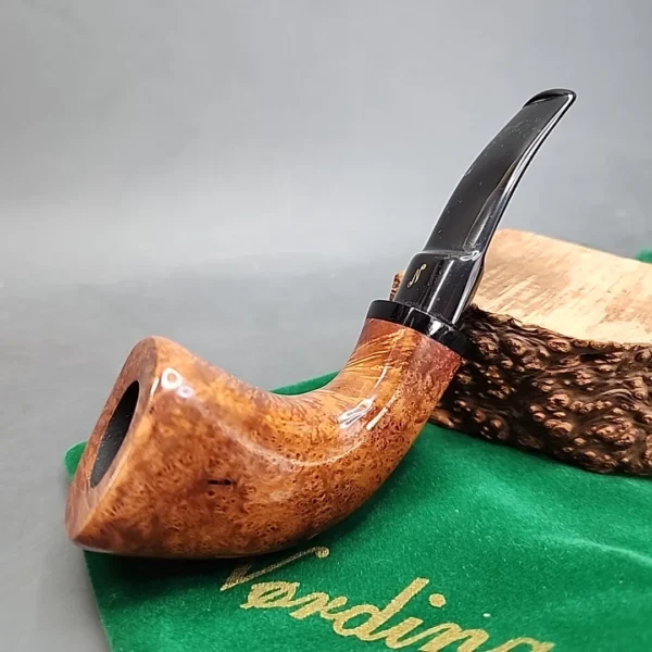 2003 Nording Hunter Pipe Smooth Horn Estate Briar Pipe, Unsmoked [SOLD OUT] - Image 3