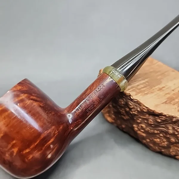 Savinelli Gift & Tobacco Emporium Smooth Pot Estate Briar Pipe - Image 3
