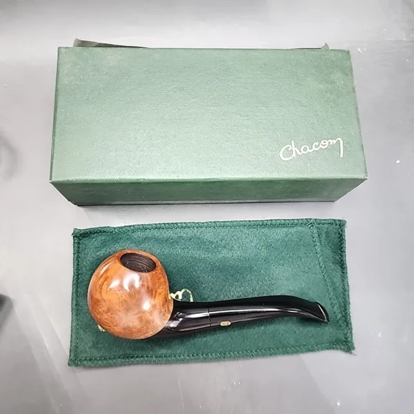 Chacom Volute Bent Apple Estate Briar Pipe, Unsmoked [SOLD OUT] - Image 3