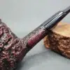 Caminetto Business 109, Rusticated Straight Brandy Estate Briar Pipe [SOLD OUT] - Image 3