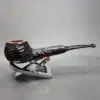 Baraccini Rusticated Straight Apple Estate Briar Pipe, Unsmoked [SOLD OUT] - Image 3