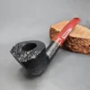 Sean Reum Pipes Sandblasted Paneled Dublin Handmade Briar Pipe, New - Image 3