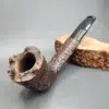 Primo Flammee Sand 1, Sandblasted Dublin Estate Briar Pipe, Italy [SOLD OUT] - Image 3