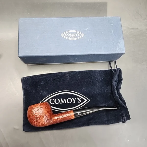 Comoy's Pebble Grain 337 Sandblasted Prince Estate Briar Pipe, Unsmoked [SOLD OUT] - Image 3