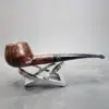 Sasieni 4Dot Walnut Smooth Prince Estate Briar Pipe [SOLD OUT] - Image 3
