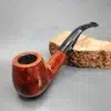 Viking Classic Smooth Bent Brandy Estate Briar Pipe, Unsmoked [SOLD OUT] - Image 3