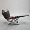Torben Dansk Asa Sandblasted Rhodesian Estate Briar Pipe [SOLD OUT] - Image 3