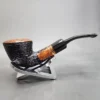 No Name Partially Rusticated Bent Dublin Estate Briar Pipe, Unsmoked [SOLD OUT] - Image 3
