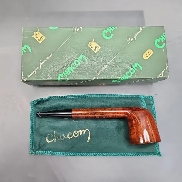 Chacom Verlaine 898 Smooth Canadian Estate Briar Pipe, Unsmoked [SOLD OUT] - Image 3
