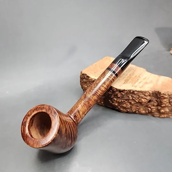 Karim Smooth Lovat Handmade Briar Pipe, New [SOLD OUT] - Image 3