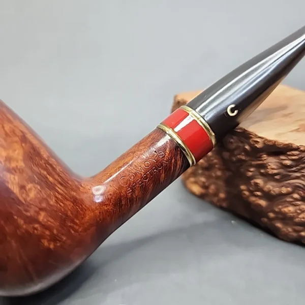 Comoy's Spectrum 186, Smooth Straight Billiard Estate Briar Pipe [SOLD OUT] - Image 3