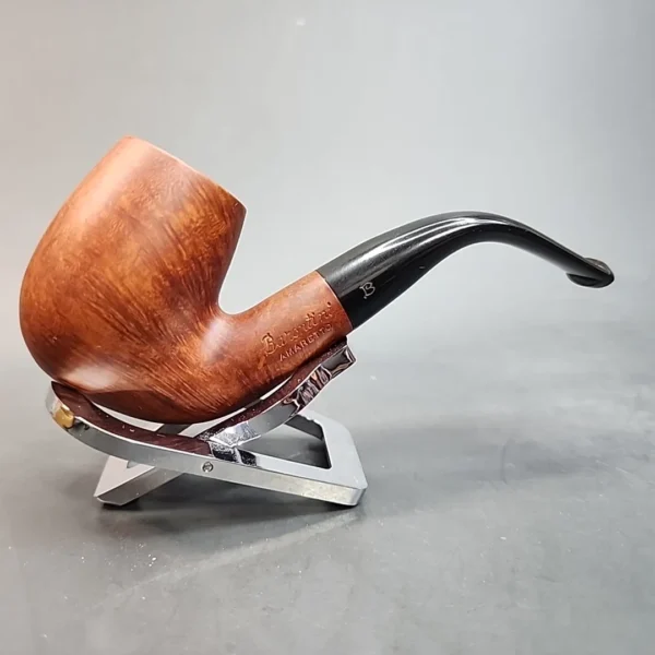 Barontini Amaretto Smooth Bent Billiard Estate Briar Pipe, Italian Estates [SOLD OUT] - Image 4