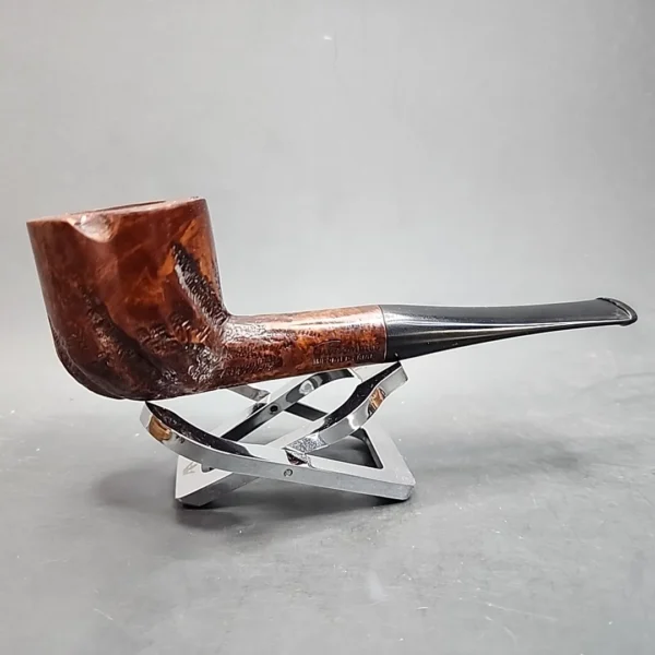 Custombilt Partially Rusticated Straight Pot Estate Briar Pipe [SOLD OUT] - Image 4