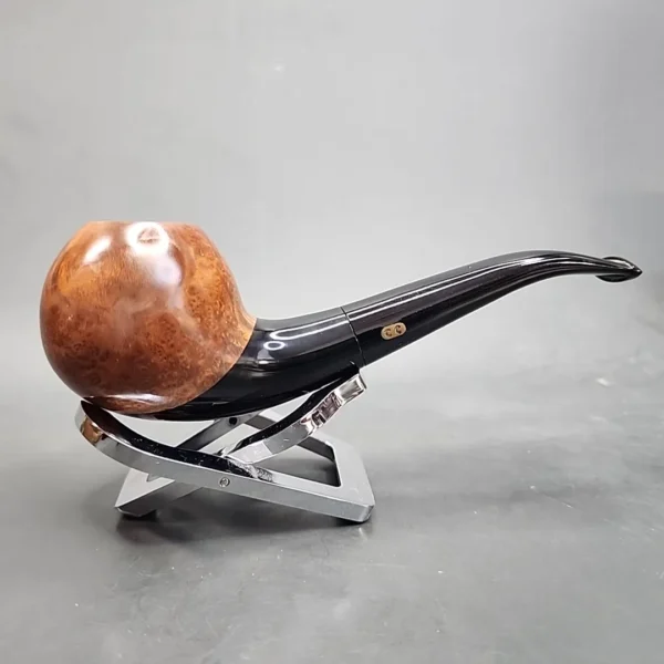 Chacom Volute Bent Apple Estate Briar Pipe, Unsmoked [SOLD OUT] - Image 4