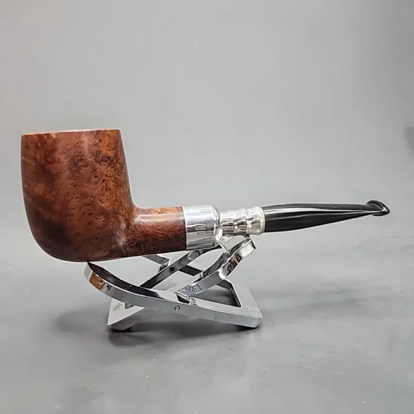 L. Wood (Les Wood, of Ferndown) Smooth Straight Billiard Spigot Estate Briar Pipe [SOLD OUT] - Image 4