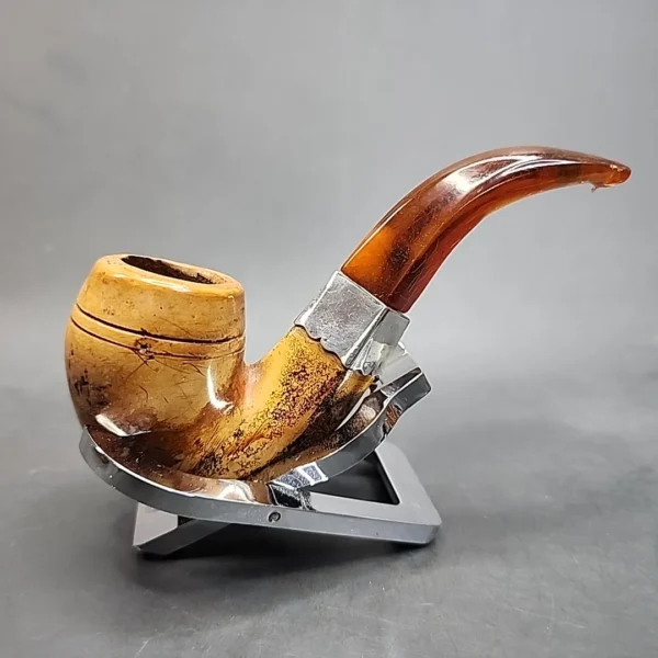 Antique Oom Paul Block Meerschaum Pipe [SOLD OUT] - Image 4
