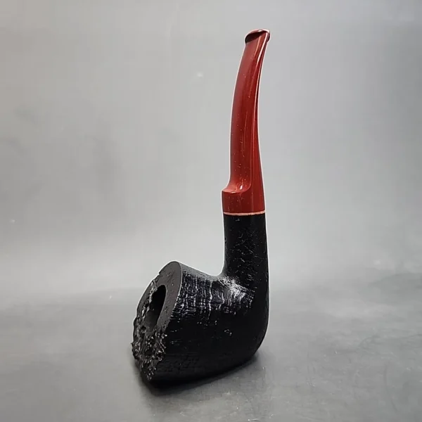 Sean Reum Pipes Sandblasted Paneled Dublin Handmade Briar Pipe, New - Image 4