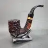 Brebbia Rocciata 600, Rusticated Oom Paul Estate Briar Pipe [SOLD OUT] - Image 4