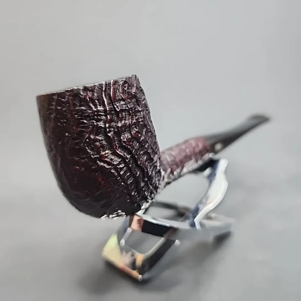 Weber Blackthorne 215, Sandblasted Straight Billiard Estate Briar Pipe [SOLD OUT] - Image 4