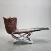 Primo Flammee Sand 1, Sandblasted Dublin Estate Briar Pipe, Italy [SOLD OUT] - Image 4
