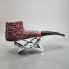 Pipe Tristan Rusticated Shape 55 Handmade Briar Pipe, France [SOLD OUT] - Image 4