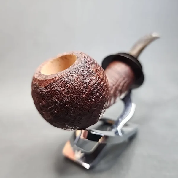 Pipe Tristan Sandblasted Apple Handmade Briar Pipe [SOLD OUT] - Image 4