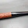 Don Roberto Meerschaum Lined Rusticated Billiard Estate Briar Pipe - Image 4