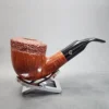 Lorenzetti Partially Rusticated Chubby Dublin Estate Briar Pipe, Unsmoked [SOLD OUT] - Image 4