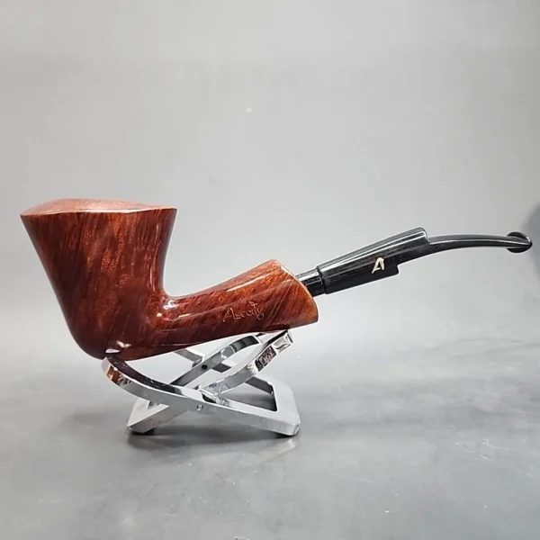Ascorti Smooth Bent Dublin Estate Briar Pipe, Unsmoked [SOLD OUT] - Image 4